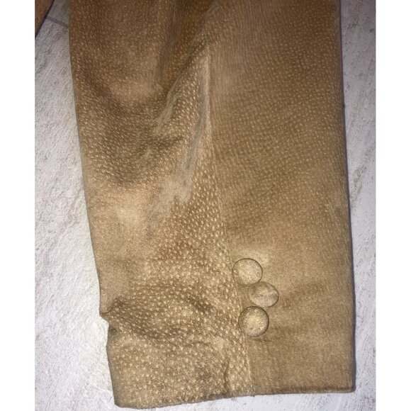 Vintage Tan Miller Stockman Blazer Mens 40 Suede Western Cowboy Jacket USA 80s - Picture 7 of 12